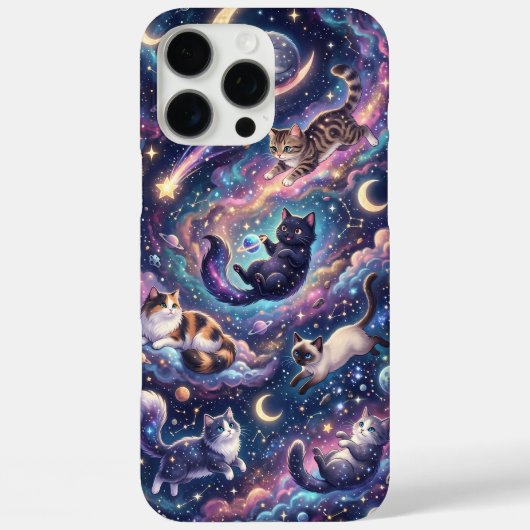 星の中の宇宙猫 Case-Mate iPhoneケース (裏面)
