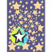 星の中の星 シール (正面)