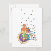 星の中の�小石 ポストカード (正面/裏面)