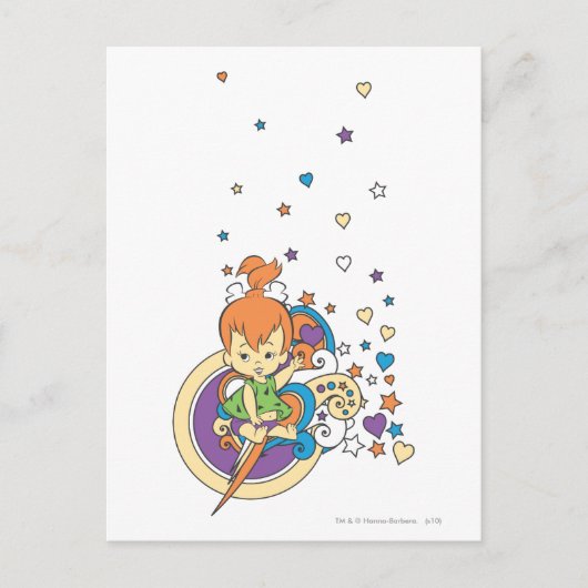 星の中の�小石 ポストカード (正面)