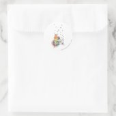 星の中の�小石 ラウンドシール (バッグ)