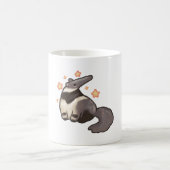 星の付いたカモシカ コーヒーマグカップ (中央)