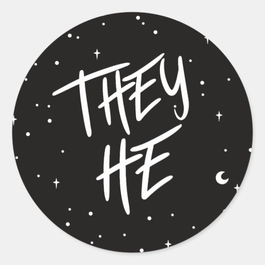 星の代名詞 ラウンドシール (正面)