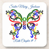 星の個人用設定 コースター (正面)