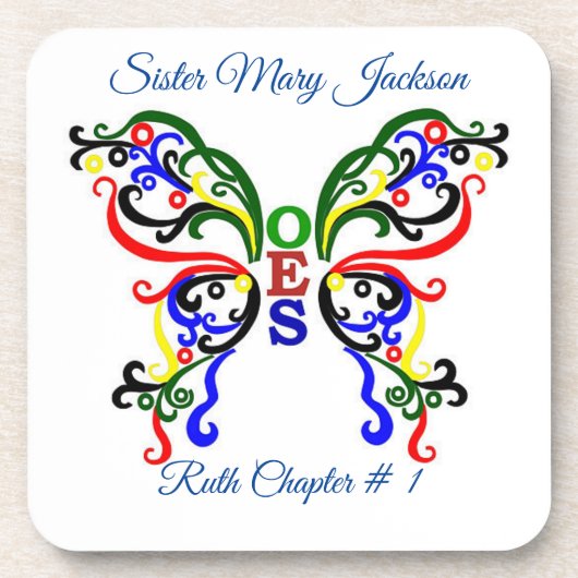 星の個人用設定 コースター (正面)