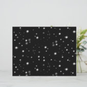 星の光が黒と白の輝きを放つ (スタンド正面)