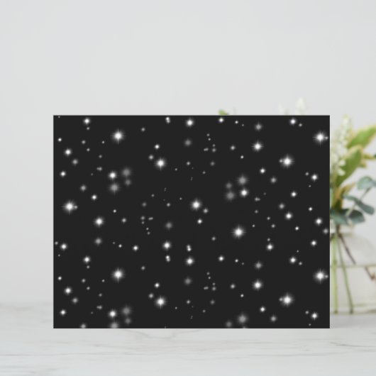 星の光が黒と白の輝きを放つ (スタンド正面)