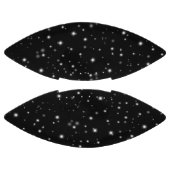 星の光が黒と白の輝きを放つ アメリカンフットボール (パネル)