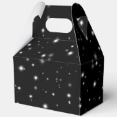 星の光が黒と白の輝きを放つ フェイバーボックス (裏面)