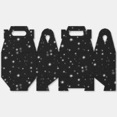 星の光が黒と白の輝きを放つ フェイバーボックス (見開き)