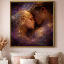星の光で作られた: 天体の愛の抱擁