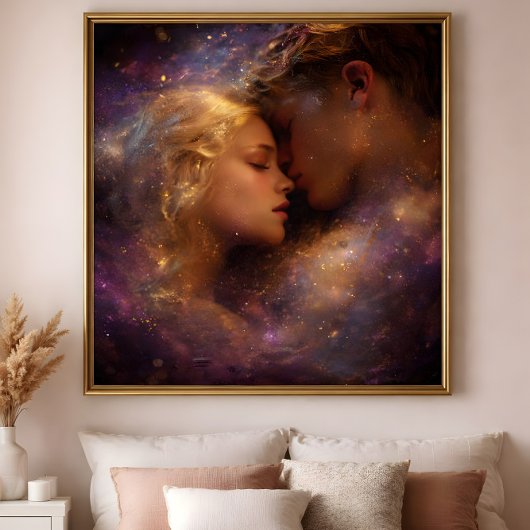 星の光で作られた: 天体の愛の抱擁 ポスター
