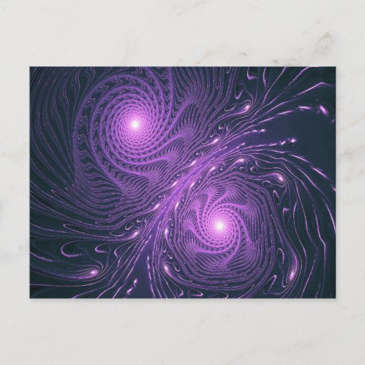 星の光の型枠 ポストカード (正面)