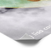 星の光、星の輝き…の童謡プリント ポスター (角)