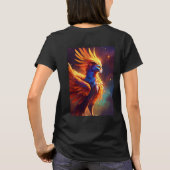 「星の再生：コズミックフェニックスTee」 Tシャツ (裏面)