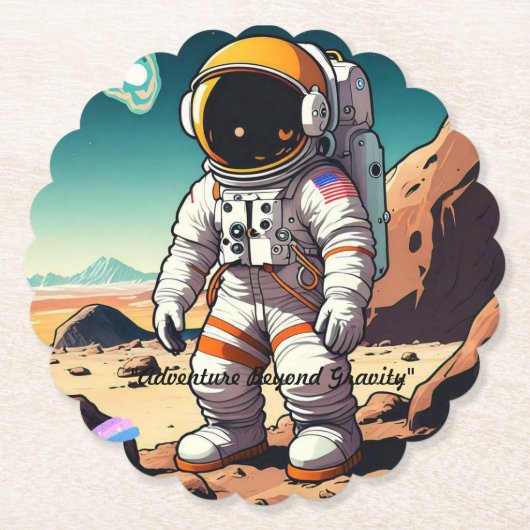 星の冒険 ペーパーコースター (正面)