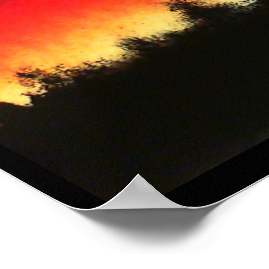 星の凝視 ポスター (角)