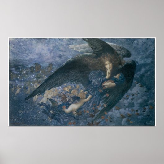 星の列と夜 ポスター (正面)