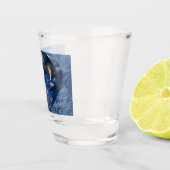 星の列と夜（天使と天使） ショットグラス (右)