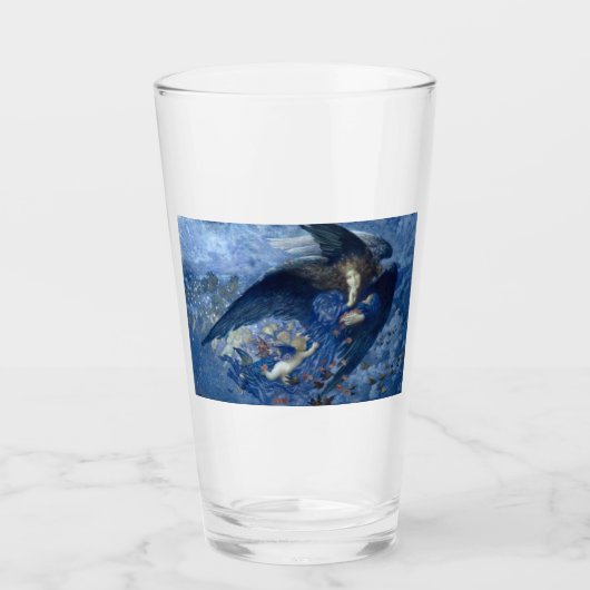 星の列と夜（天使と天使） タンブラーグラス (正面)