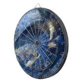 星の列と夜（天使と天使） ダーツボード (正面右)