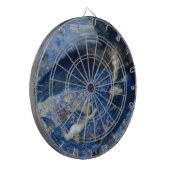 星の列と夜（天使と天使） ダーツボード (正面左)