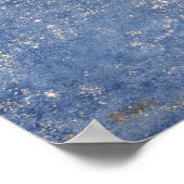 星の列と夜（天使と天使） ポスター (角)