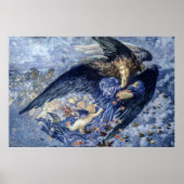 星の列と夜（天使と天使） ポスター (正面)