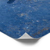 星の列と夜(天使と天使) ポスター (角)