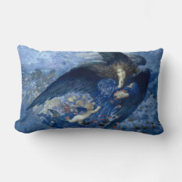 星の列と夜（天使と天使） ランバークッション