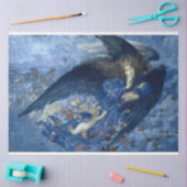 星の列と夜(天使と天使) 薄葉紙 (クラフト)