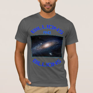 星の十億そして十億 Tシャツ