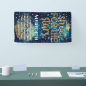 星の卒業式クルーズドアに向けて撮影 横断幕 (トレードショー)