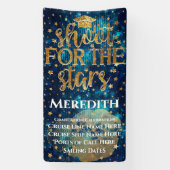 星の卒業式クルーズドアに向けて撮影 横断幕 (縦)