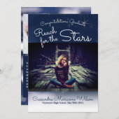 星の卒業発表に手を伸ばす 招待状 (正面/裏面)
