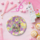 星の占いカード ペーパープレート (パーティー)