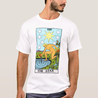 星の占いカード Tシャツ