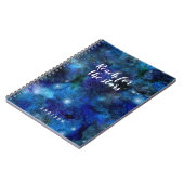 星の名前をカスタムするのノートのための銀河系の範囲 ノートブック (左側)