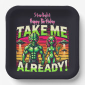 星の向こうへ行って ペーパープレート (正面)