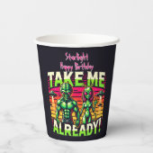 星の向こうへ行って 紙コップ (裏面)