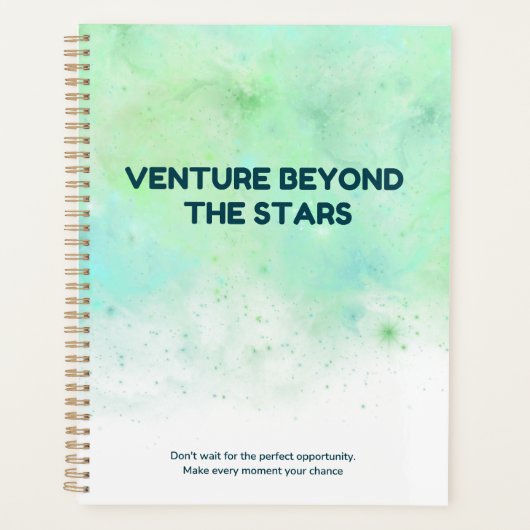 星の向こう側へ プランナー手帳 (正面)