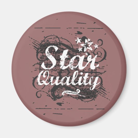 星の品質 マグネット (正面)