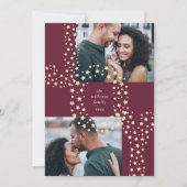 星の喜び | 2枚の写真 シーズンカード (正面)