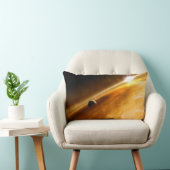 星の回りを回る惑星Fomalhaut B ランバークッション (椅子)