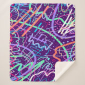 星の地図 シェルパブランケット (正面)