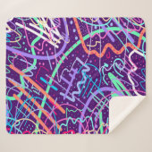 星の地図 シェルパブランケット (正面(横))