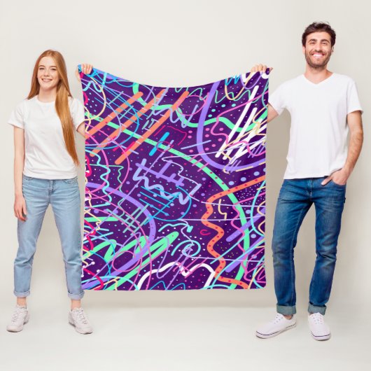 星の地図 フリースブランケット (インサイチュ)