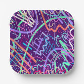 星の地図 ペーパープレート (正面)