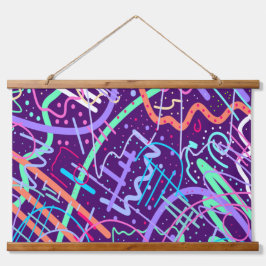 星の地図 吊り下げ型タペストリー