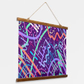 星の地図 吊り下げ型タペストリー (傾斜あり)